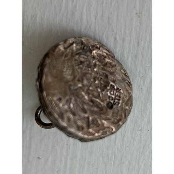 Vintage JCF Sterling Silver SOLID Hershey's Kiss Charm Pendant 14 gr Valentines - Picture 4 of 7